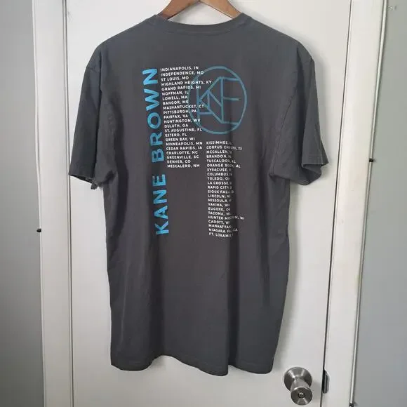 Kane Brown Concert Tour Men's XL T-Shirt - Picture 2 of 4